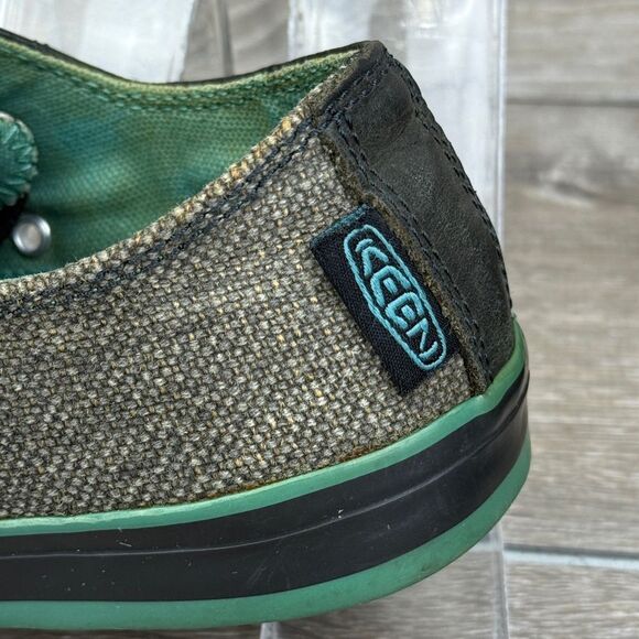 Keen Coronado II Women’s Sz 7.5 Gray Canvas Black Low Top Lace Up Sneakers - Picture 11 of 12